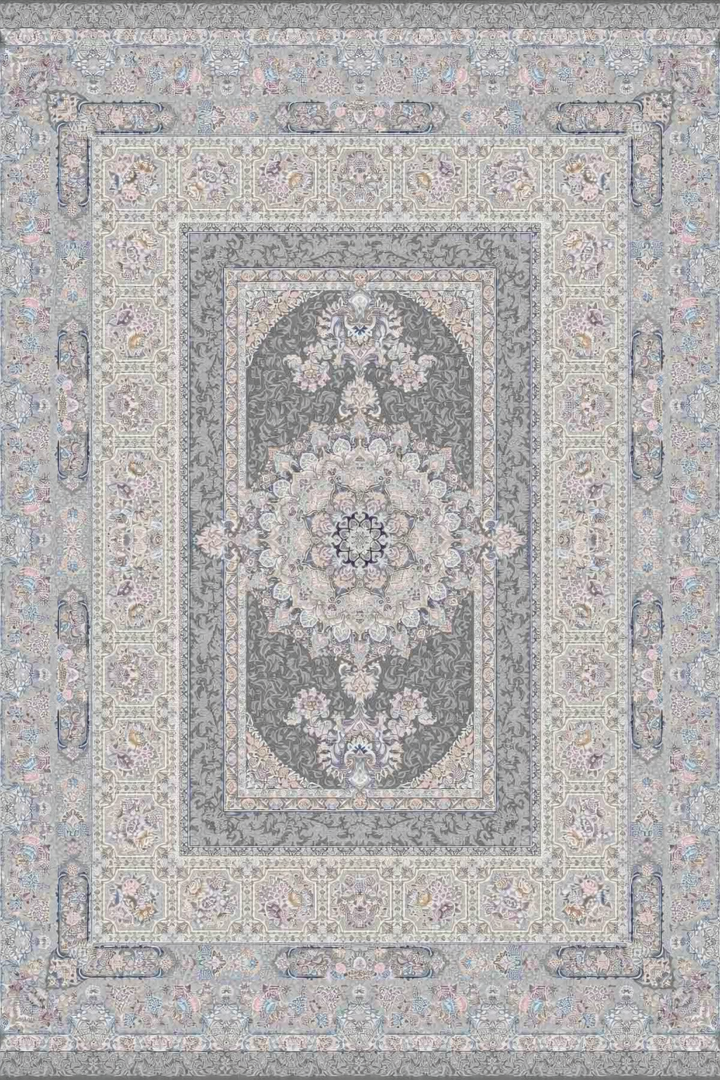 Royal Pearl Medallion Carpet.