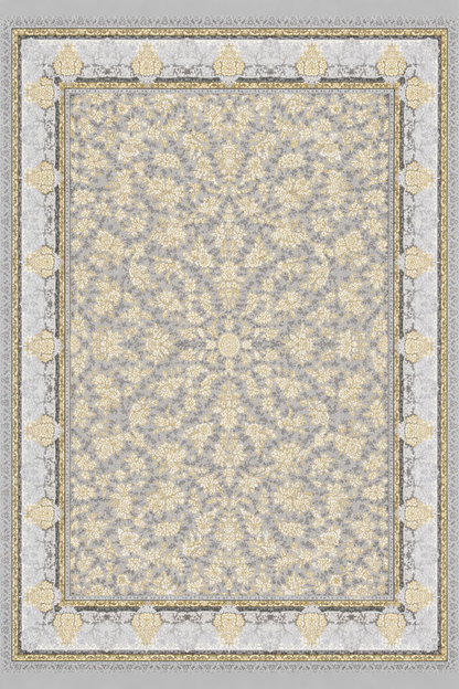 Light golden leaves carpet