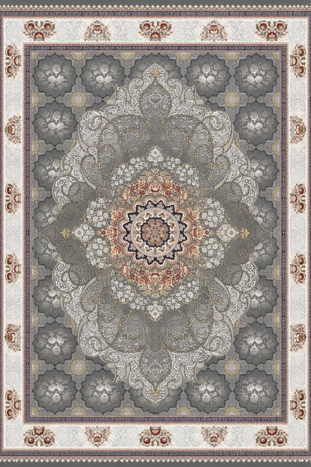 Dark orange carpet