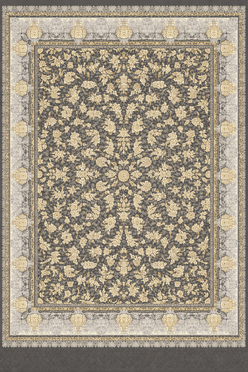 Golden leaves carpet