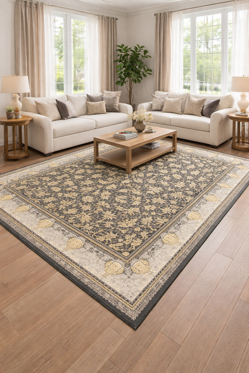 Golden leaves carpet